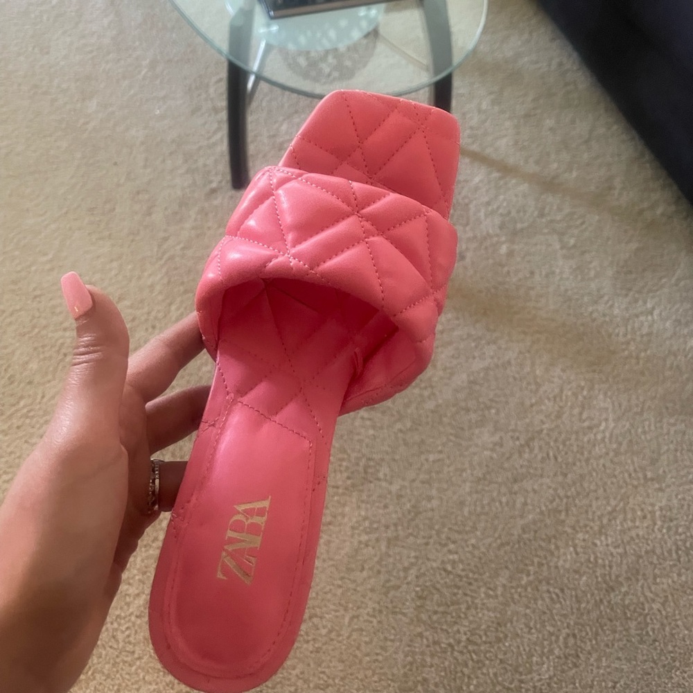 Zara pink shoes